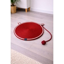 Feyza Design Kedi ve Köpekler Için Şık Dekoratif Mama ve Su Kabı Paspası (Tırmalamalı)