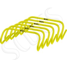 PremiumPort Renkli 22,5 cm Zıplama Engelli Tek Parça 6'lı Set