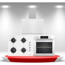 Arçelik Ankastre Set - 5 (Ade 606-2 B / Ocd T 651 Eb / Afc 362 B)