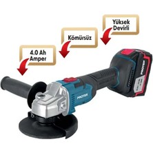 Proter Proter PST 504 AG 20 V Akülü Avuç Taşlama Makinesi