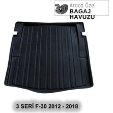 Elorcar Bmw 3 Serıes / F-30 2012 - 2018 3D Bagaj Havuzu