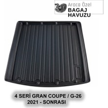 Elorcar Bmw 4 Seri Gran Coupe / G-26 2021 - Sonrası 3D Bagaj Havuzu