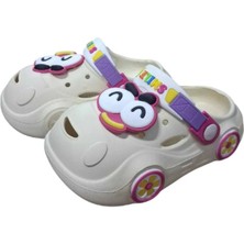Benitto Kids Calx Unisex Araba Figürlü Kaydırmaz Taban Terlik Sandalet BNT8150