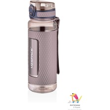 PremiumPort 800ML Tritan Su Matara, Silikon Korumalı, Kaydırmaz Gövde