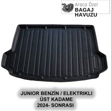 Elorcar Alfa Romeo Junıor Benzin / Elektrikli Üst Kademe 2024 - Sonrası  3D Bagaj Havuzu