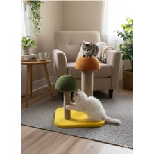 Feyza Design Yumuşak ve Dayanıklı Kedi Tırmalama Mantarısı, Kedinizin Keyfini Artırır