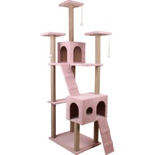 Feyza Design Renkli ve Konforlu Kedi Tırmalama Evi, Evinizin Sevgi Dolu Köşesi