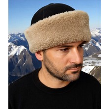 AbbasShop Serdar Deri Şapka Gerçek Nubuk Deri Orijinal Serdar Börk - Sessiz Mevsimlerin Sesi