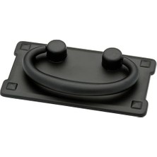 Yatay Kefalet Dolabı Çekme, Siyah, 3 Inç Merkezden Merkeze Çekmece Kolu, 5 Paket, P62076-FB-C1