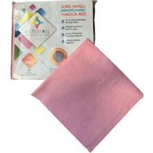 Asterion Mikrofilament Pembe Temizlik Bezi 40X40 cm 10'lu