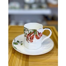 Mikasa Moor Aria Beyaz Tek Kişilik Türk Kahvesi Fincanı