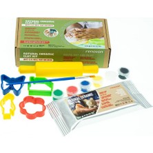 Renovon Doğal Beyaz Kil Seti,fırınlamaya Gerektirmez. Oluştur,kurut,.güzel Sanatlar,figür, Heykel,modelleme,oyun ve Montessori Sınıfları Için,tosik Değil