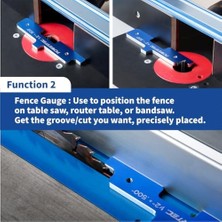 71579 Yönlendirici Masa Kurulum Çubukları - Precision Woodworking Serisi, 7 Parçalı Set