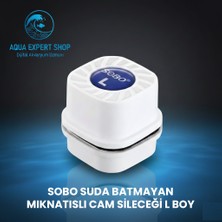 Sobo Mıknatıslı Cam Sileceğ L Boy - Batmayan Tasarım -Üstün Temizlik -