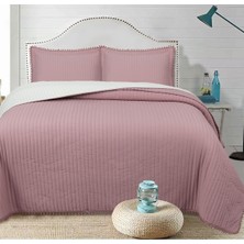 Bella Home Sofia Ponponlu Çift Kişilik Yatak Örtüsü Seti - 260X240 cm