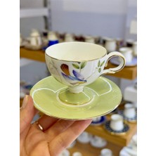 Mikasa Moor Green Garden Tek Kişilik Türk Kahvesi Fincanı