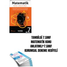 Tambilgi Yayınları Tambilgi 7.sınıf Matematik Konu Anlatımlı*7.sınıf Kurumsal Deneme Hediyeli