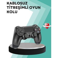 Eco Lounge Kablosuz Ps4 Oyun Kolu – Çift Titreşimli Motor, Uzun Pil Ömrü ve Hassas Kontrol
