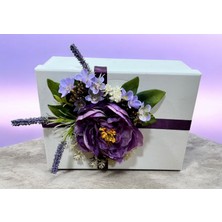 Sedosh Home Vision Çiçekli Dekoratif Hediye Kutusu (27CMX19CM)