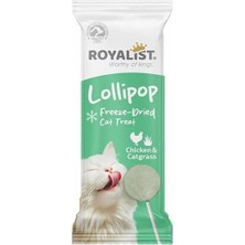 Royalist Tavuklu ve Kedi Çimli Kedi Lolipop Ödül 5'li Set