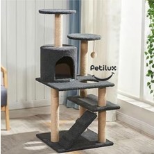 Feyza Design Rahat ve Şık Yuvarlak Dekoratif Kedi Tırmalama Evi