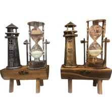 Pazarcan Dekoratif Deniz Feneri Kum Saati