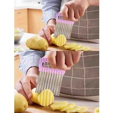 Şirin Aksesuar Home Pratik Şekilli Patates Sebze Dilimleyici