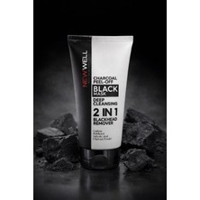 New Well Kömürlü Siyah Maske 2in1 Siyah Nokta Temizleyici Peel Off Maske