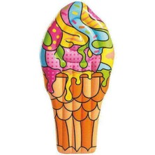 Bestway Renkli Pop Desenli Çocuk Dondurma Yatak 188 Cm, Şık ve Konforlu Uyku Alanı