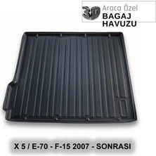 Elorcar Bmw x 5 / E-70 - F-15 2007 - Sonrası 3D Bagaj Havuzu
