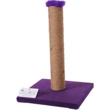 Feyza Design Mor Kedi Tırmalama T1 42 Cm, Sağlıklı ve Eğlenceli Tırmalama Deneyimi