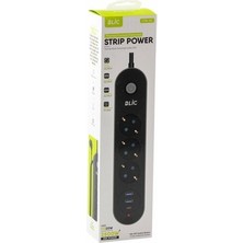 Aydoğan Ticaret44 Ftr 01 2500W Termal Akım Korumalı 3’lü Priz – 2 Usb, 1 Type-C, 2 Metre Kablo, Sigortalı