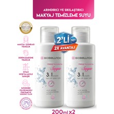 BioBellinda Gözenek Açıcı Siyah Nokta Engelleyici Makyaj Temizleme Suyu 200 ml (2li Set)