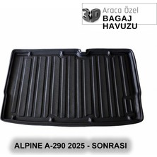 Elorcar Alpıne Alpıne A-290 2025 - Sonrası 3D Bagaj Havuzu