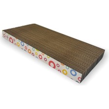 Feyza Design Karton Kedi Tırmalama 44X3,6X21, Eğlenceli ve Dayanıklı Oyun Alanı