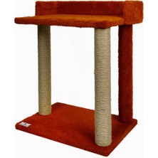 Feyza Design Teraslı Kedi Tırmalama Platformu, Keyifli ve Güvenli Oyun Alanı