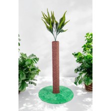 Feyza Design Doğal Ahşap Kedi Tırmalama Çubuğu, Dayanıklı ve Şık Tasarım