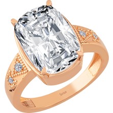 Sirius Pırlanta ve Beyaz Topaz Taşlı Taylor Yüzük 0402R0071