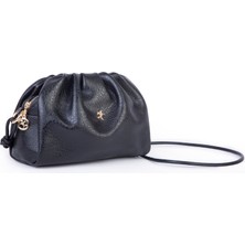 Nas Bag Mini Shopper Kadın Çapraz Çanta Siyah Victoria