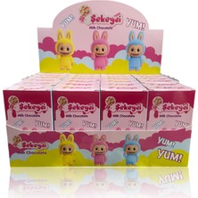 Şekeyci Sekeyci Labubu Belçika Çikolatası Dubai, Lotus, Fındık 33GR 24'lü Paket