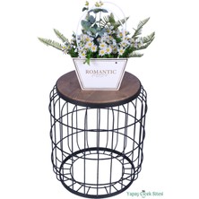 Yapay Çiçek Sitesi Yapay Çiçekli Romantic Çanta Aranjmanı Model 6