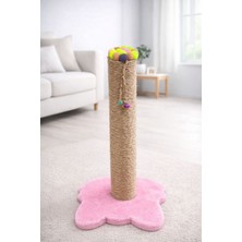 Feyza Design Kedi Kafa Figürlü Tırmalama 52CM, Eğlenceli ve Dayanıklı Tırmalama Durağı