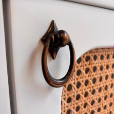 Gürçay Hırdavat Oval Sarkaç Kulp Bakır - 2 Adet