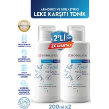 Arındırıcı Tonik Cildi Yatıştıran ve Nefes Almasını Sağlayan Özel Formül 200 ml (2li Set)