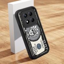 Ucuc Xiaomi Redmi Note 14 Pro Plus 5g Uyumlu Siyah Silikon Kılıf Komik Desenli Darbeye Dayanıklı Lens Koruma