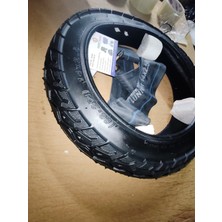 PremiumPort 14X2.50 Ebike Diş Lastik ve Şamiyel Seti, Vsm Vsc Vsa Uyumlu