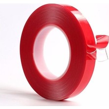 Best Çift Taraflı Şeffaf Slikon Bant 10mm