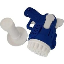 Lrs Store Işıklı Pilli Köpük Baloncuk Makinesi Tabancası Şık Tasarım Bol Köpük Süper Bubble Gun, Çok Renkli