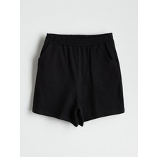 Lc Waikiki Yeni Sezon Beli Lastikli Kız Çocuk Şort