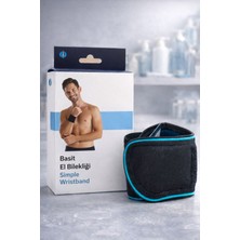 Orinor Basit El Bilekliği Ayarlanabilir Cırtlı El Bileği Bandajı Destekleyici Bileklik